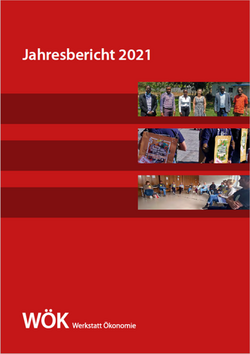 Jahresbericht 2021 der Werkstatt Ökonomie